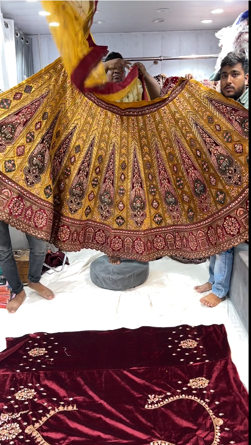 Marwadi best sale lehenga design