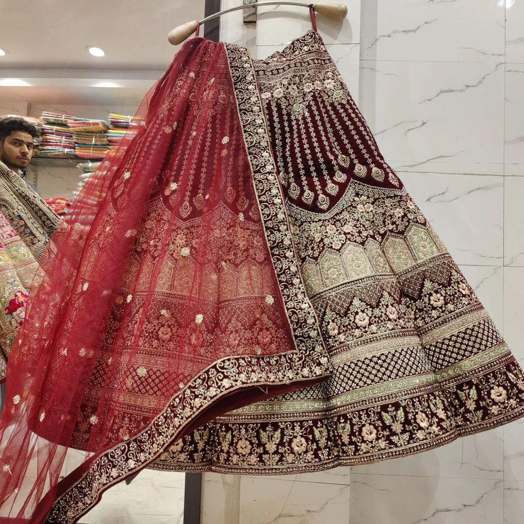 Lehenga on sale ke jhumke