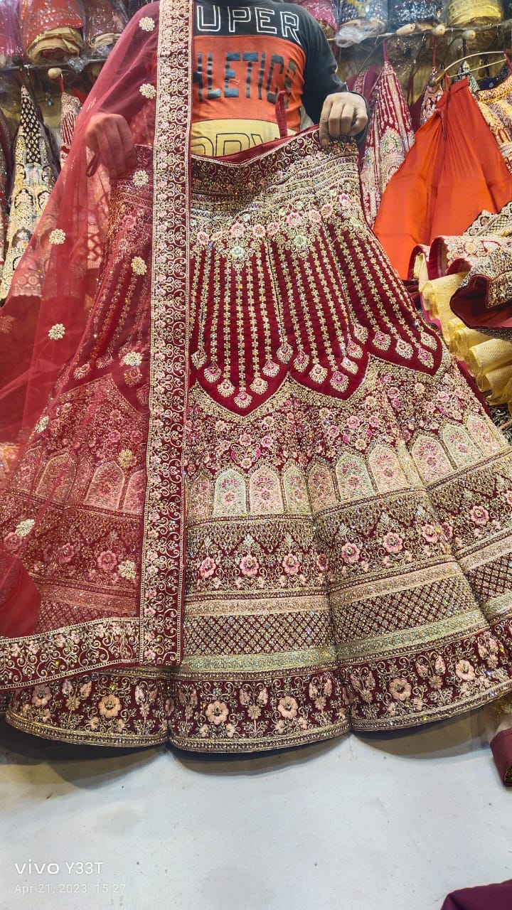 Jhumka lehenga 2025