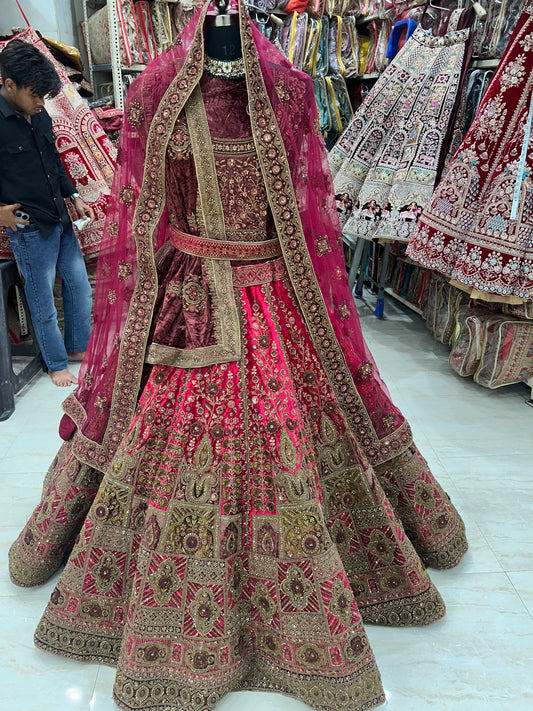 Awesome pink Lehenga 🥰