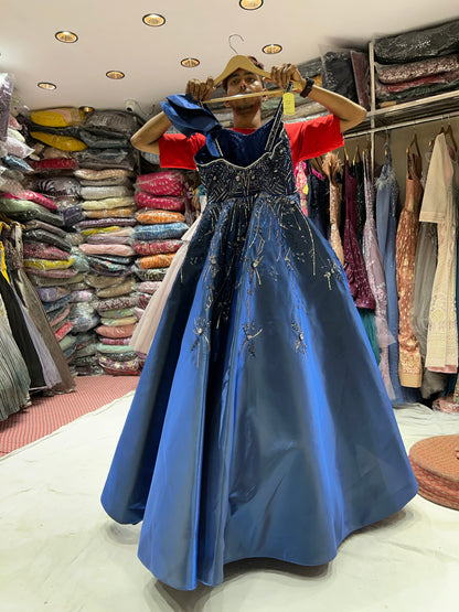 Fantastic royal blue Gown