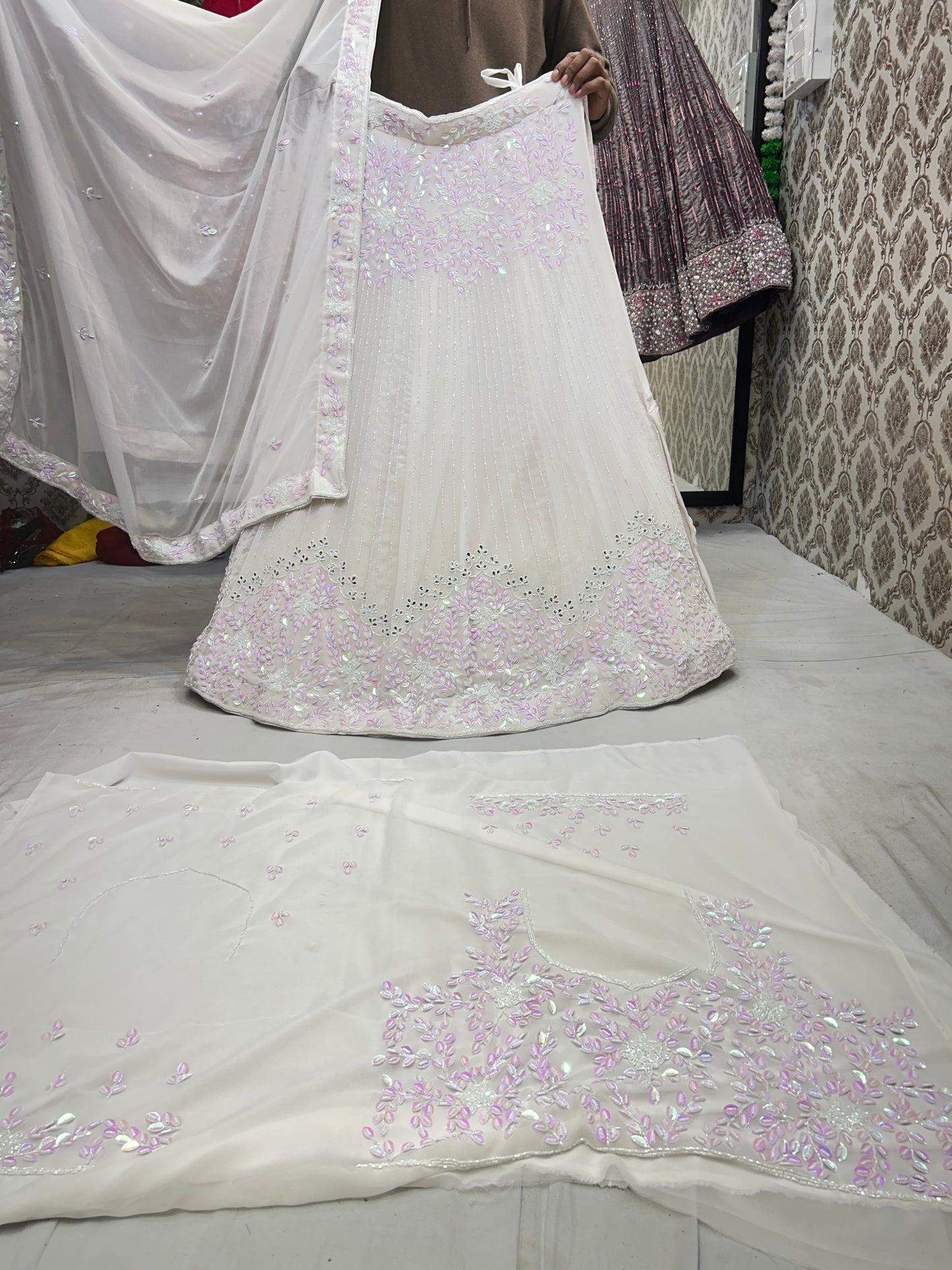 Lovely white Lehenga