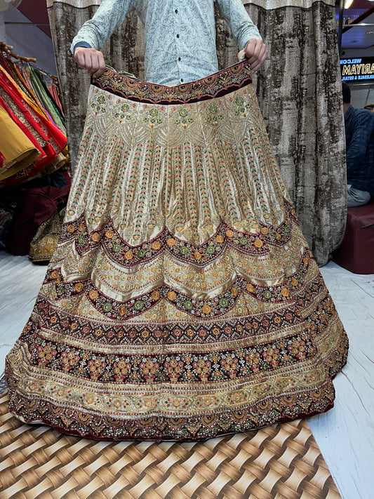 Lehenga Rajwada mostaza😍