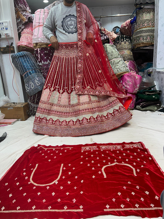 Red  Designer Lehenga ❤️