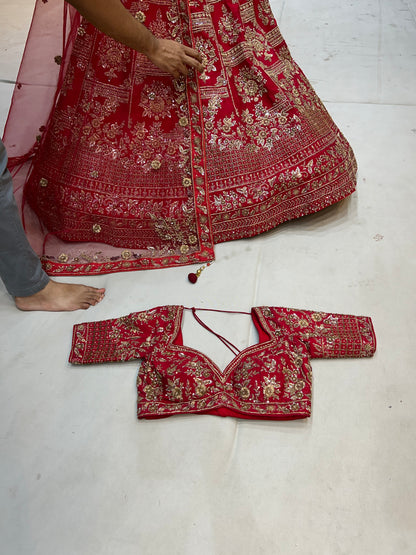 Fabulous Red Lehenga