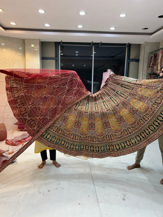 Lovely maroon Lehenga