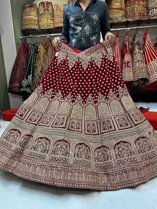 Beautiful Red Lehenga