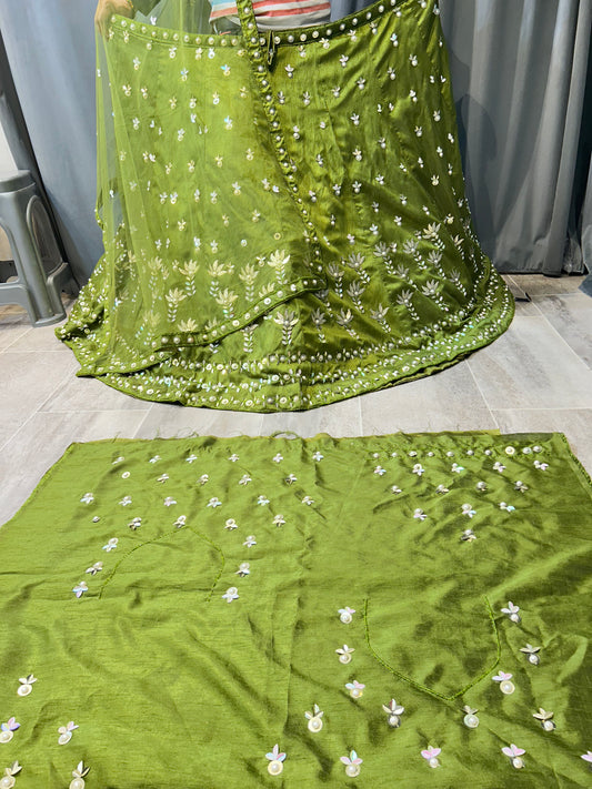 Awesome green Lehenga