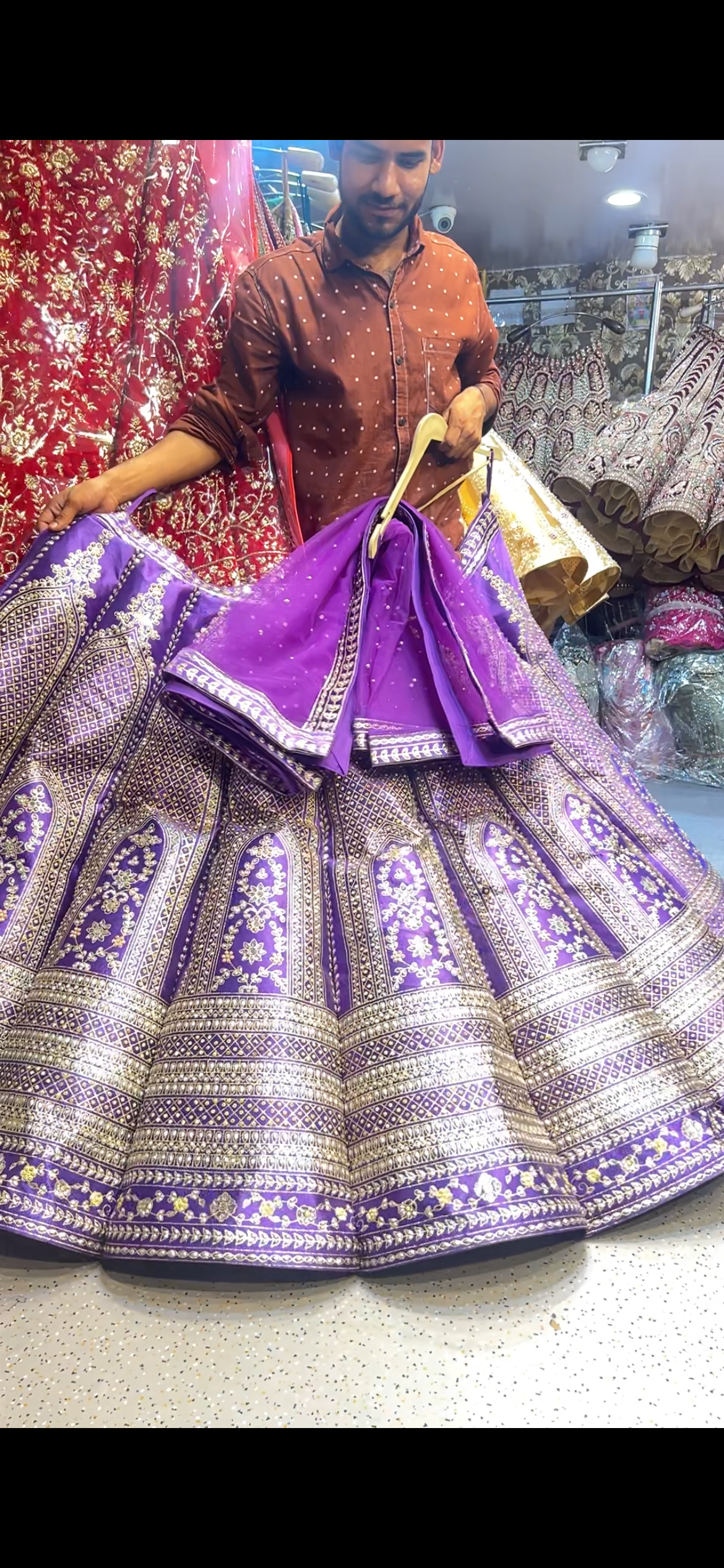 Gorgeous PURPLE Lehenga