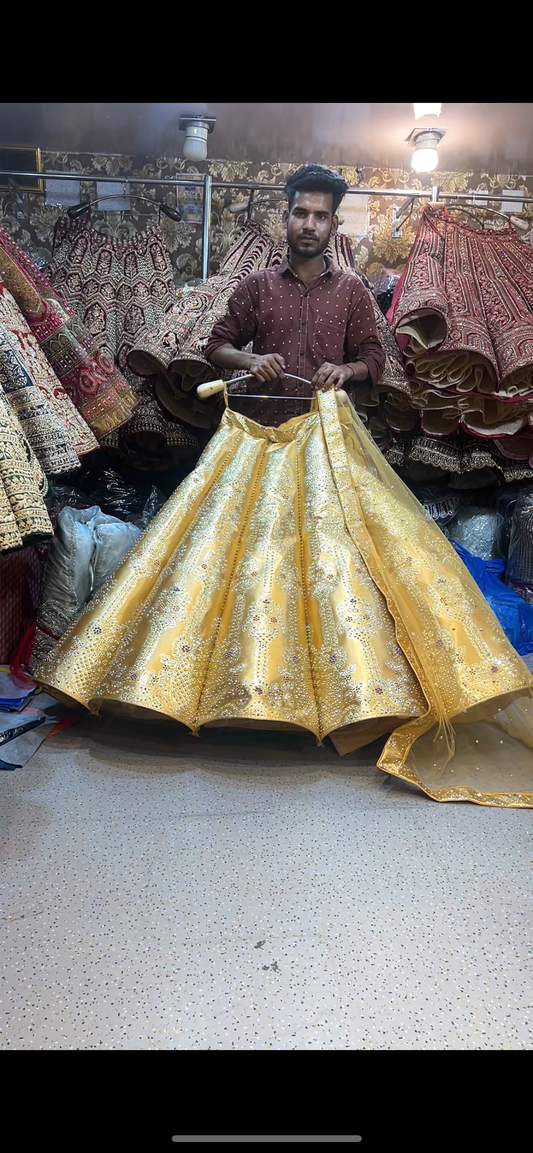 GOLDEN BALL Lehenga