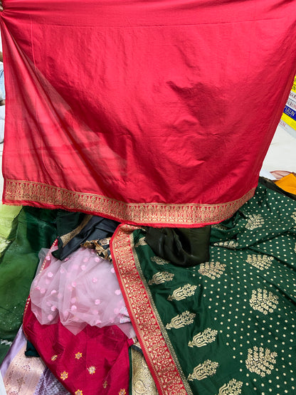 Pretty Red Saree