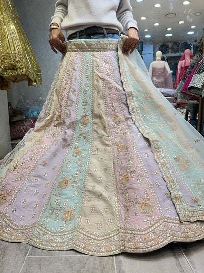 Designer multicolour lehenga