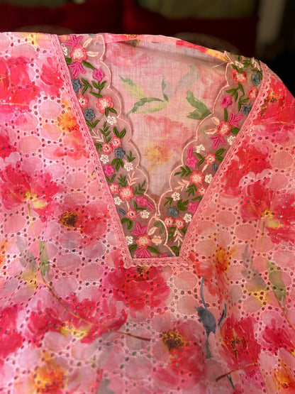 Lovely pink Unstitched suit