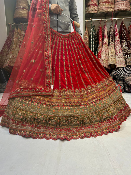 Gorgeous Red Lehenga