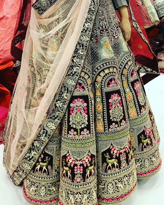 Rajwada Cliente feliz Lehenga