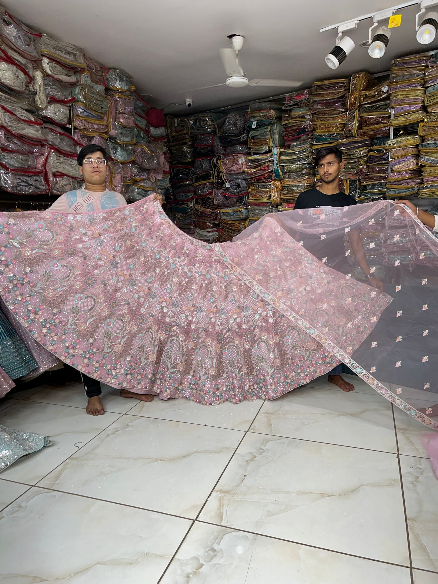 Amazing pink Lehenga Delhi