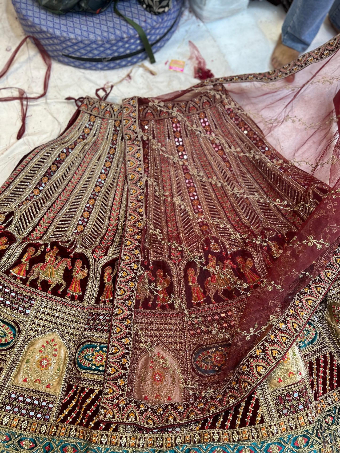 Gorgeous doli barat bridal lehenga