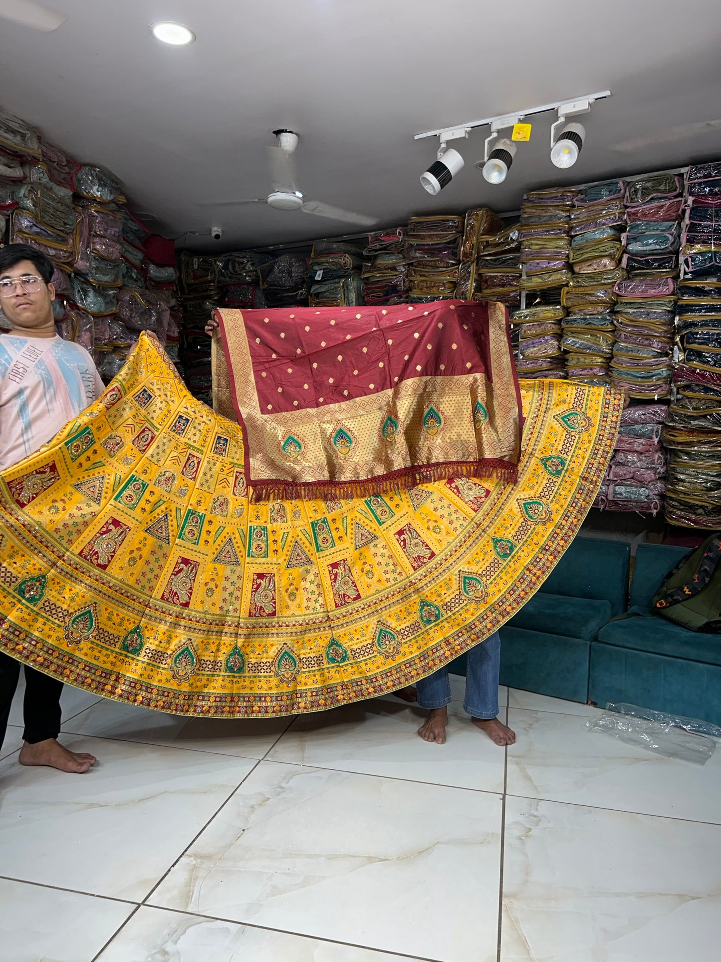 Gajab yellow Lehenga 🥰