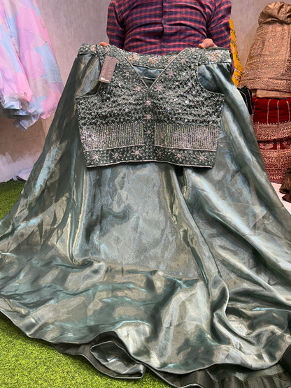 Designer Blue Lehenga