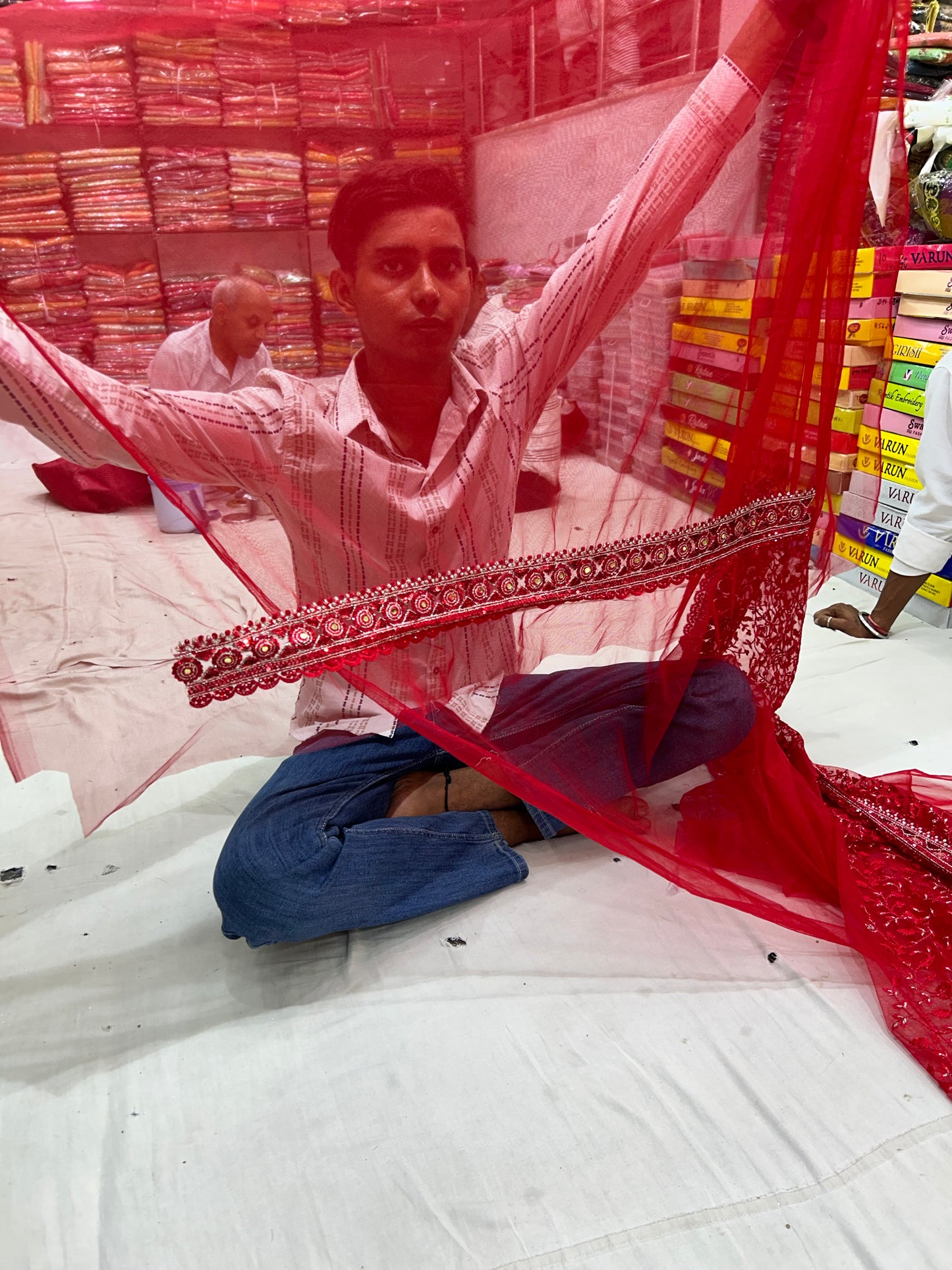 Gorgeous Red saree