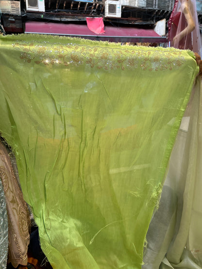 Fabulous green saree