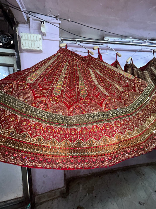 Fabulosa lehenga rosa