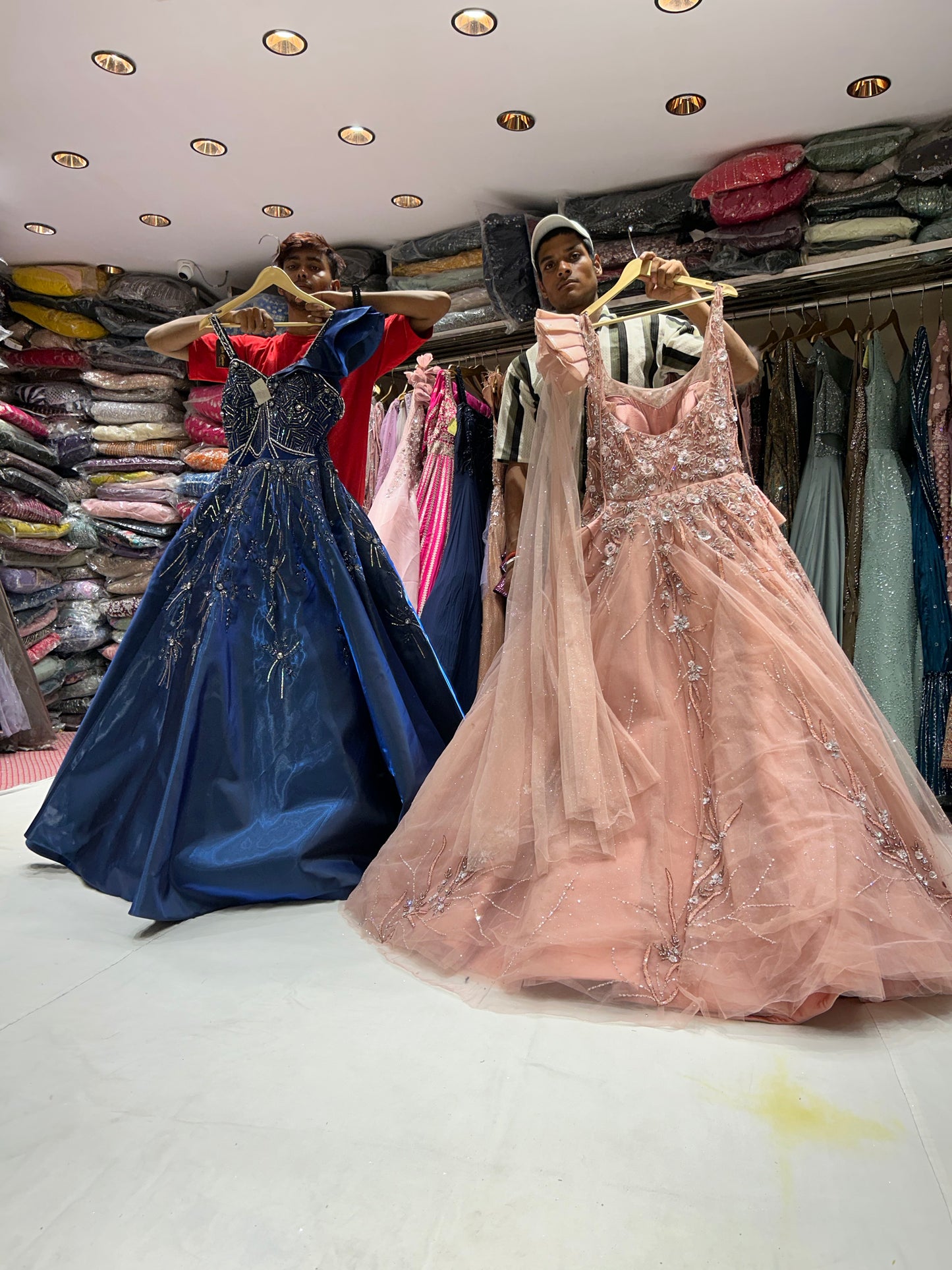 Fantastic royal blue Gown