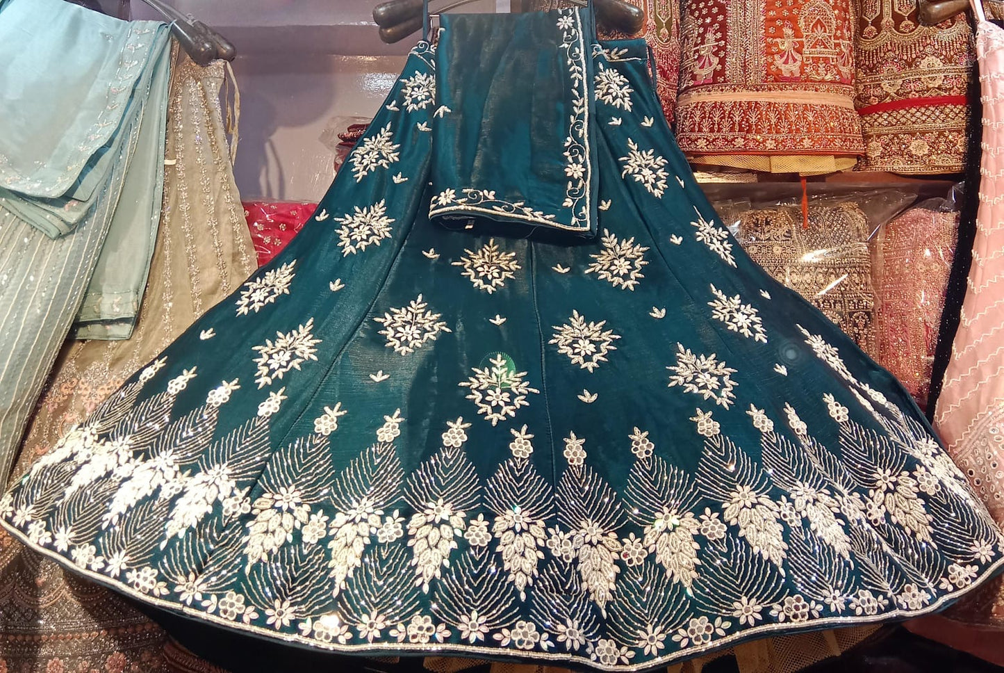 Lovely blue Lehenga