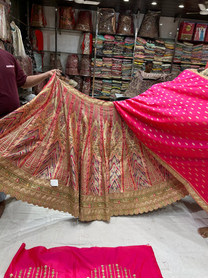 Stunning pink Lehenga