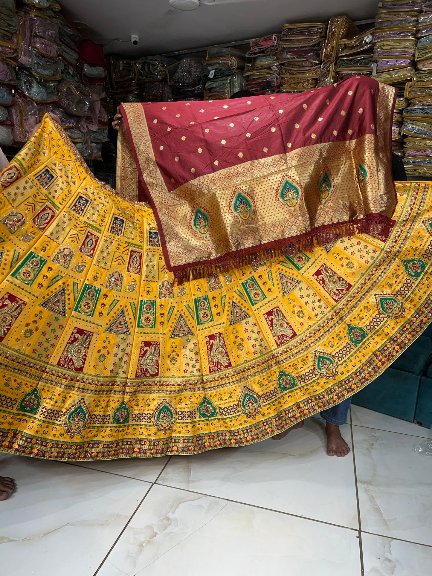 Gajab yellow Lehenga 🥰