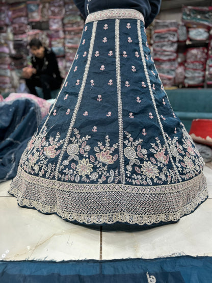 Gorgeous blue lehenga