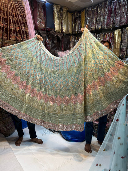 Gorgeous blue Lehenga