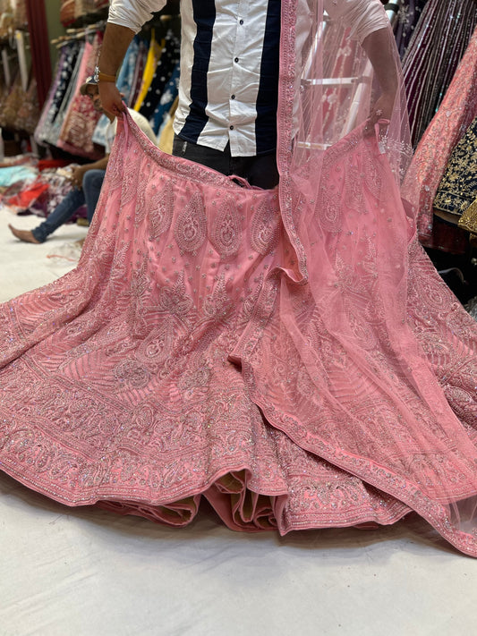 Stunning pink lehenga