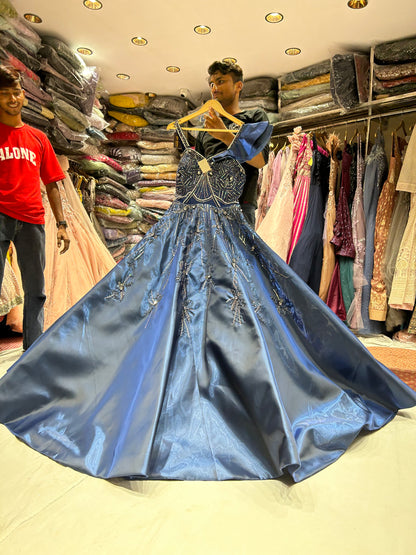 Fantastic royal blue Gown