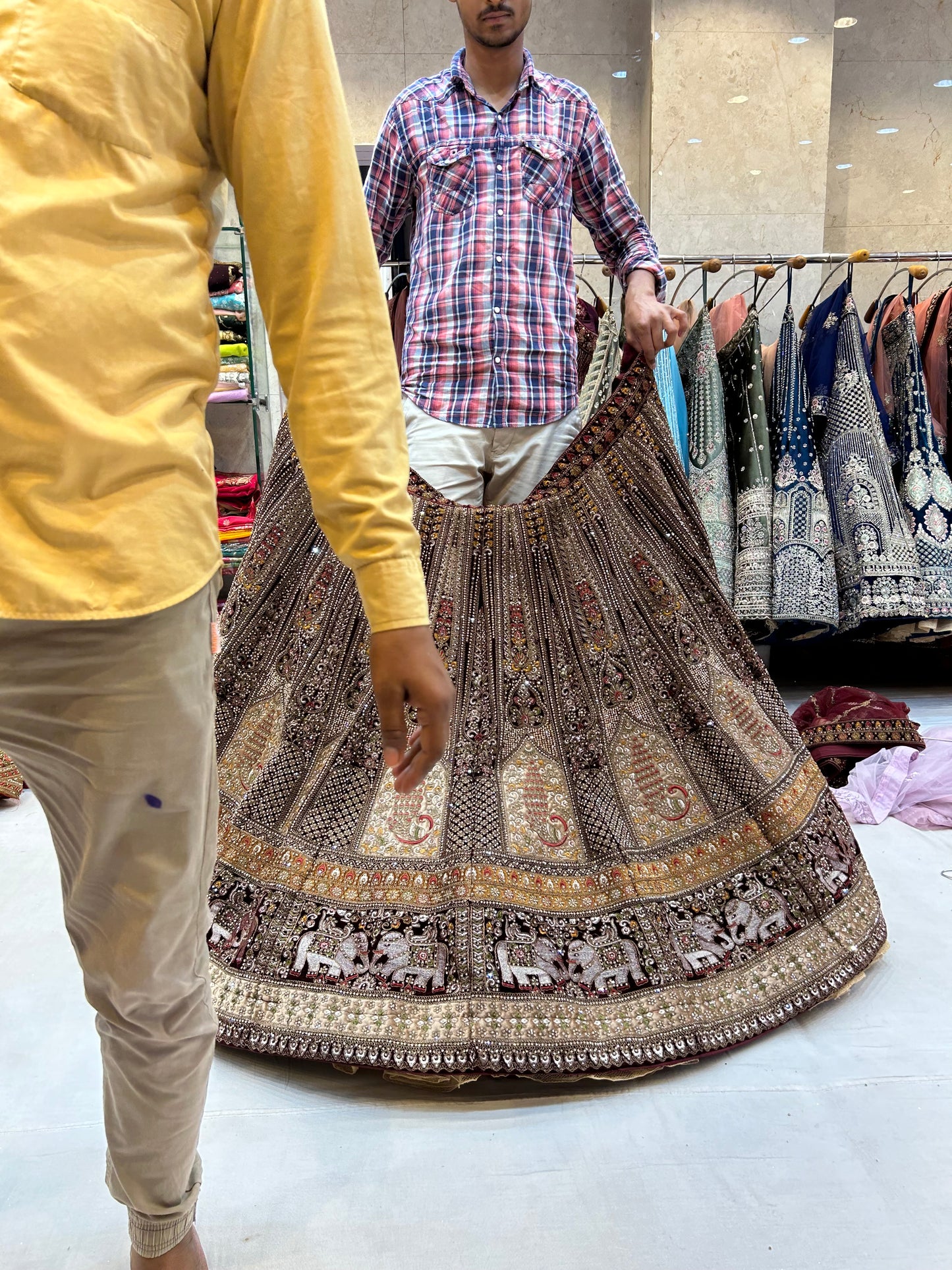 Superb maroon Lehenga 💖