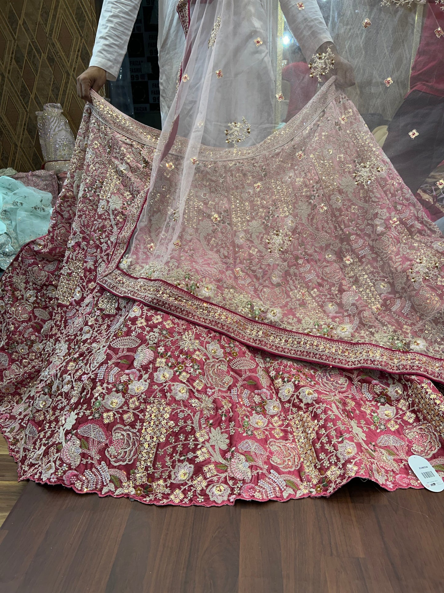 Glamorous pink lehenga