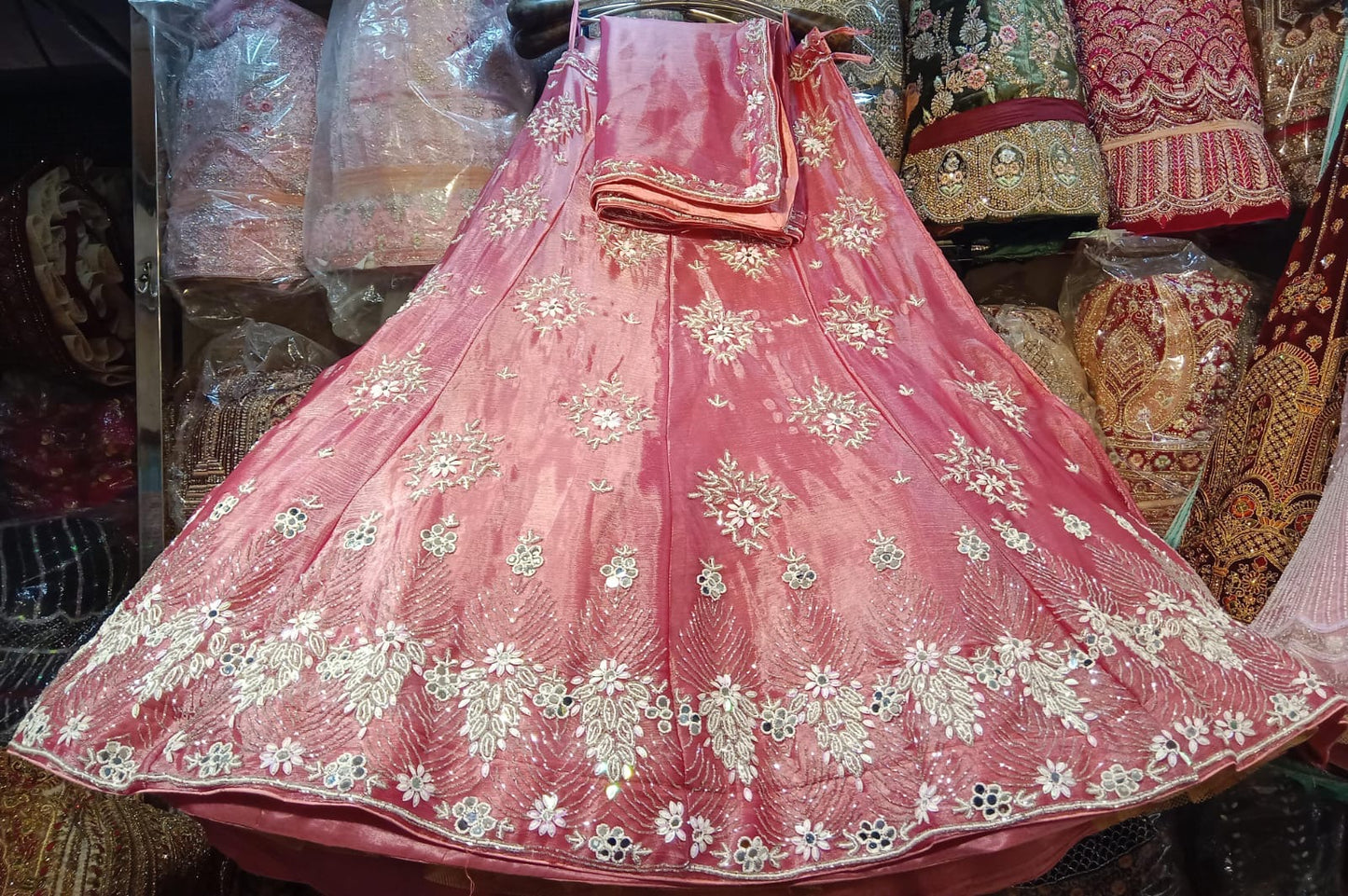 Fantastic pink Lehenga