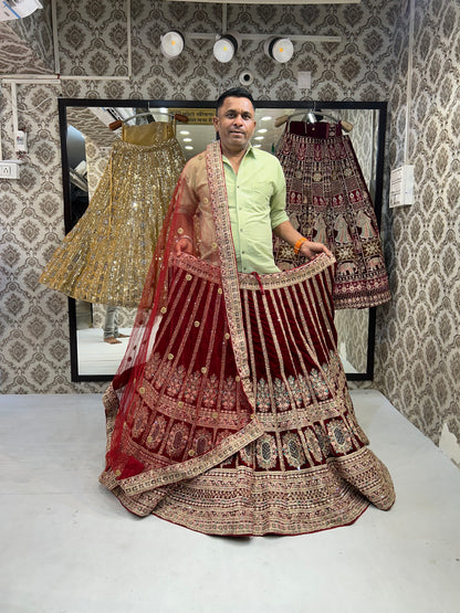 Something different Bridal Lehenga