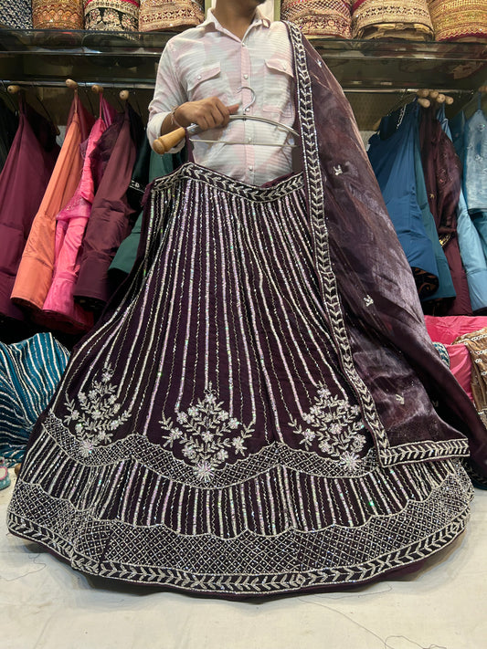 Gorgeous brown Lehenga