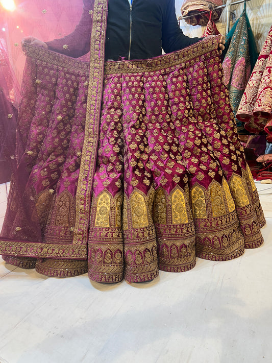 Purple Designer Lehenga ❤️