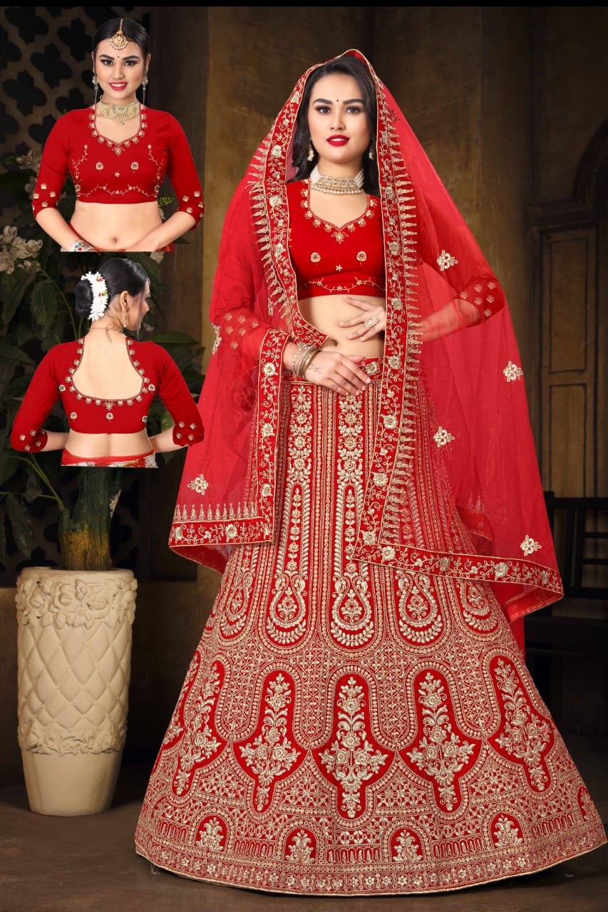 Beautiful red bridal Lehenga