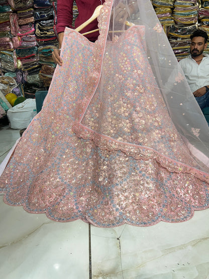 Blogbuster pink peach Lehenga 🥰