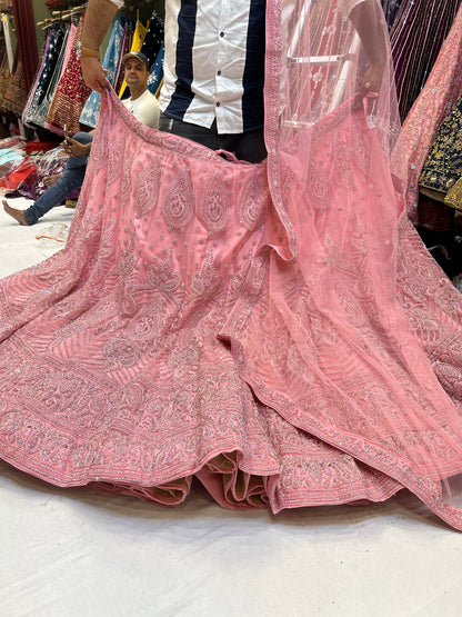 Stunning pink lehenga