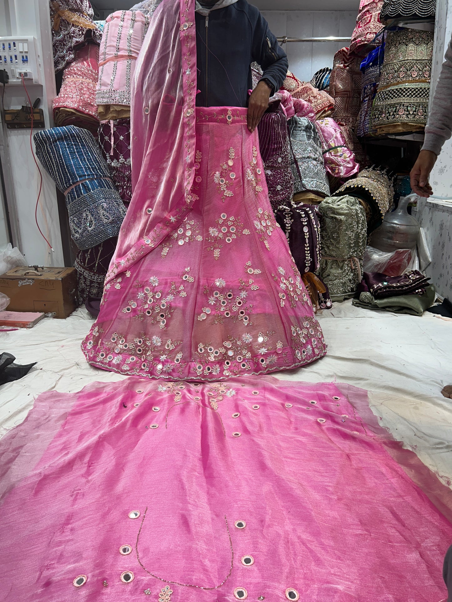 Pink Fancy Designer Lehenga ❤️