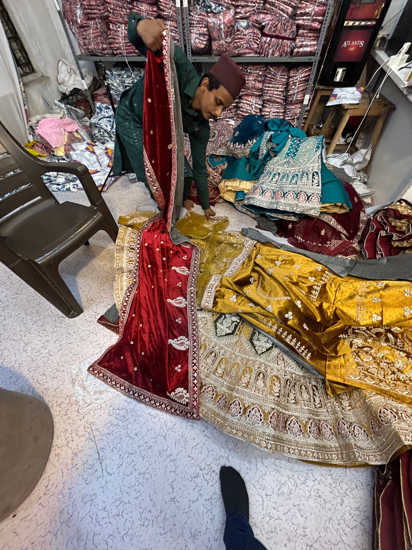 Yellow Haldi mehendi lehenga