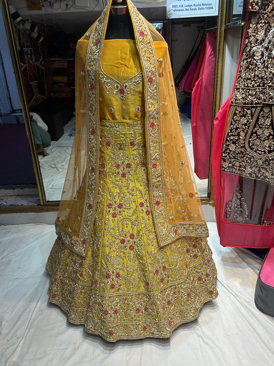 Designer yellow  lehenga 💖