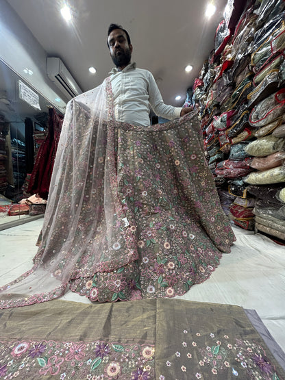 Green Beautiful Lehenga