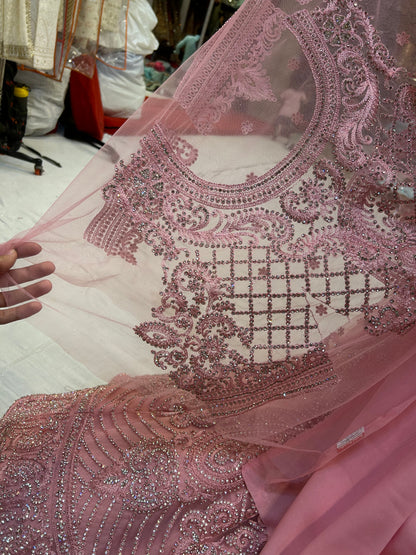 Stunning pink lehenga