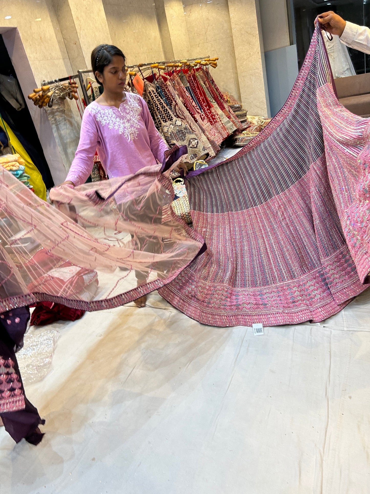 Fantastic pink Lehenga