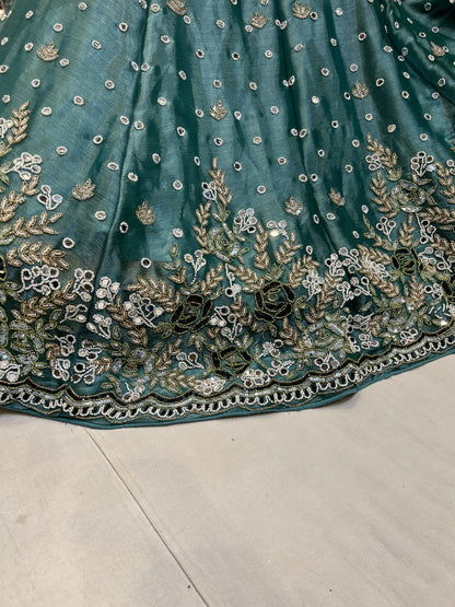 Fantastic blue lehenga